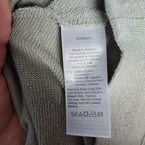 MADEWELL Hemp-Cotton V-Neck Sweatshirt Forgotten Landscape Size Small - Picture 5 of 16